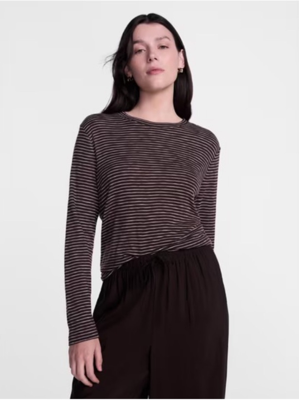 Scenario Women's Oversized Tee with Long Sleeves